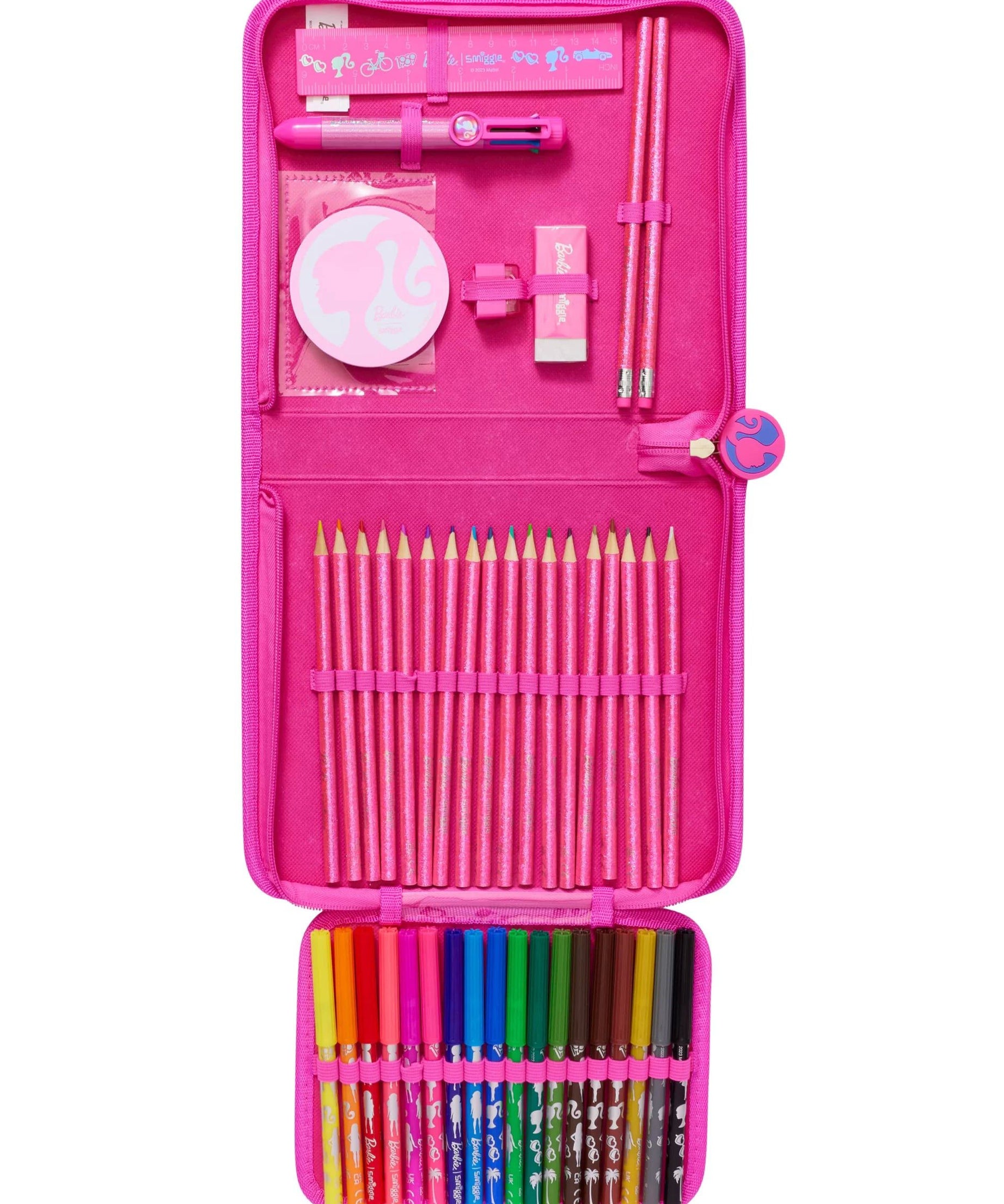 Smiggle - Barbie Kalem Kutusu ve Kırtasiye Seti-Dinossi