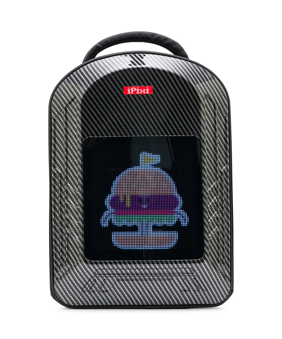 iPixi – Средний рюкзак из титана с LED экраном