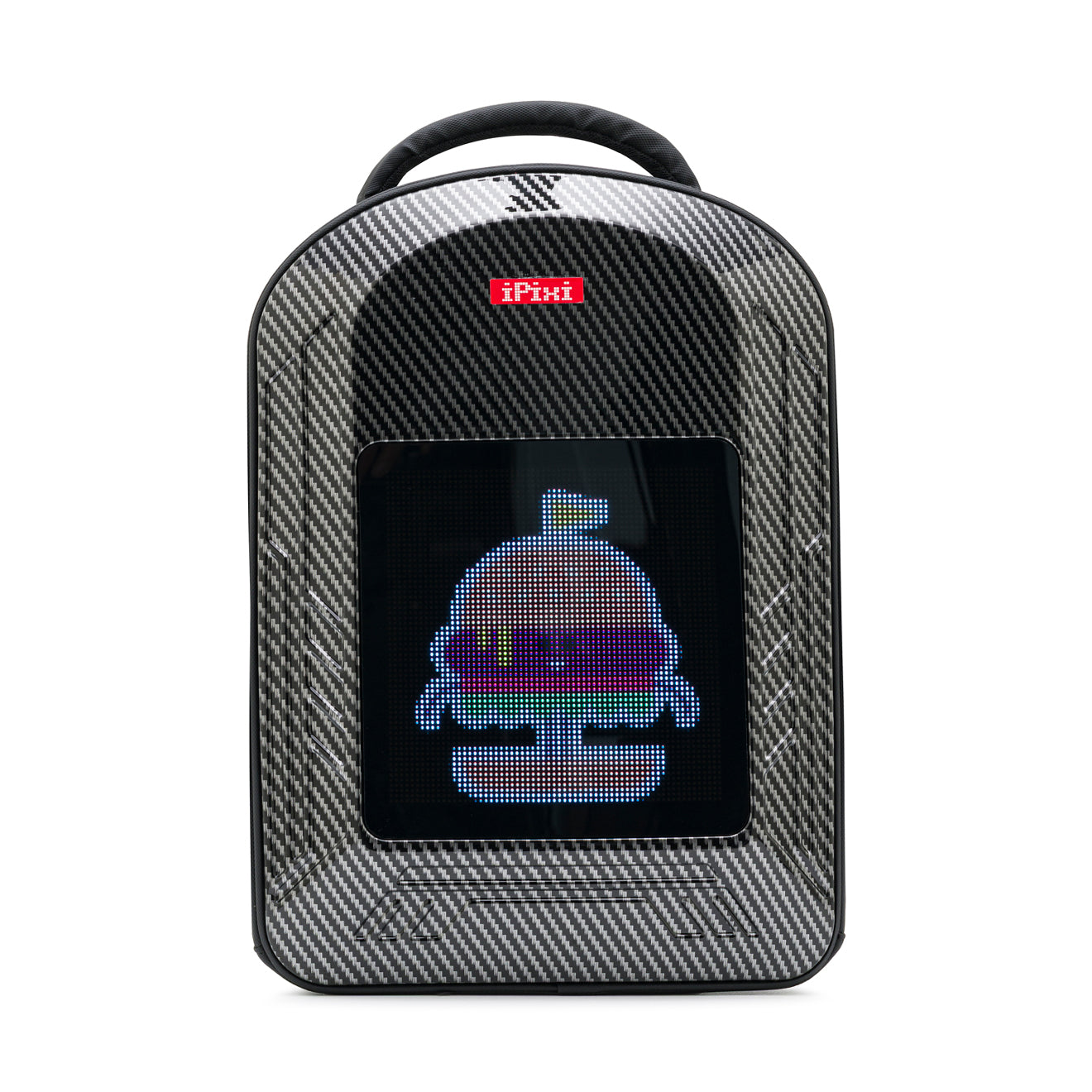 iPixi – Средний рюкзак из титана с LED экраном