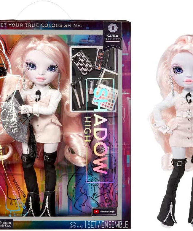 Rainbow High Shadow High - Karla Choupette Oyuncak Bebek Seti-Dinossi