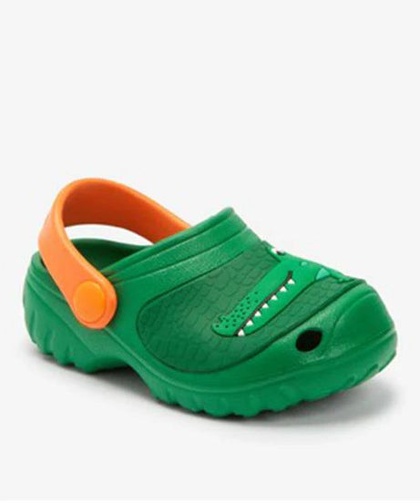 Next - Yeşil Timsah Erkek Çocuk Terlik-Dinossi