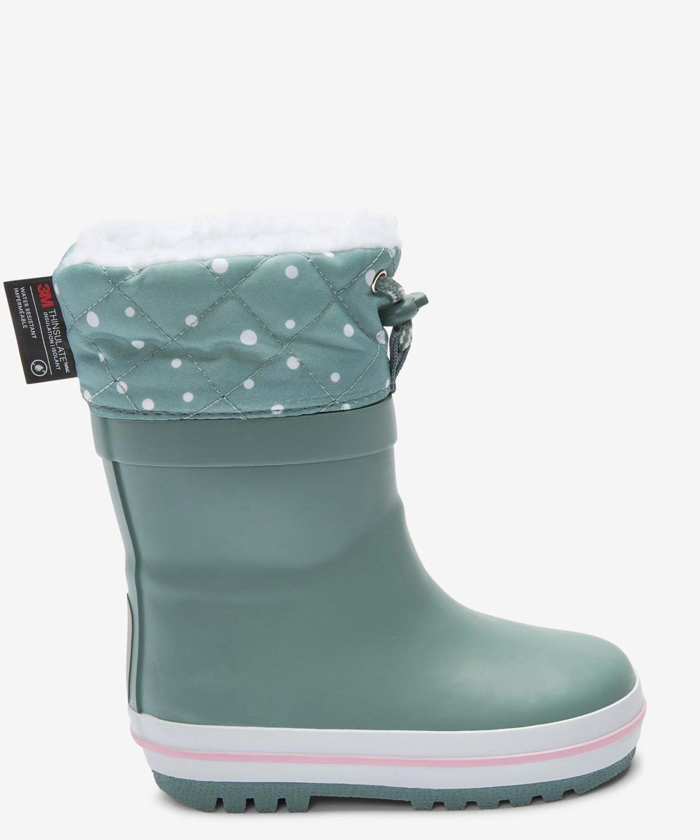 Dinossi - Kız Çocuk Kışlık Kürklü Yumuşak ve Hafif Çizme - 29-Dinossi