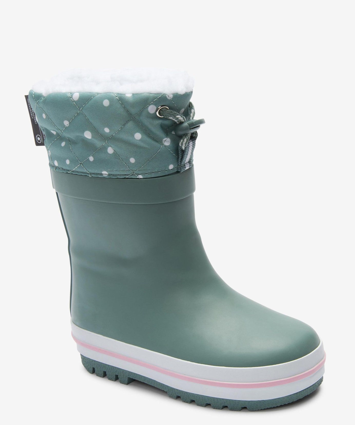 Dinossi - Kız Çocuk Kışlık Kürklü Yumuşak ve Hafif Çizme - 29-Dinossi