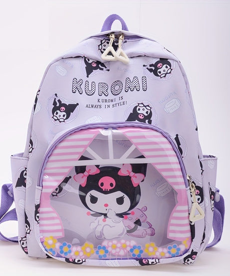 Sanrio - Kuromi Anaokulu Sırt Çantası-Dinossi