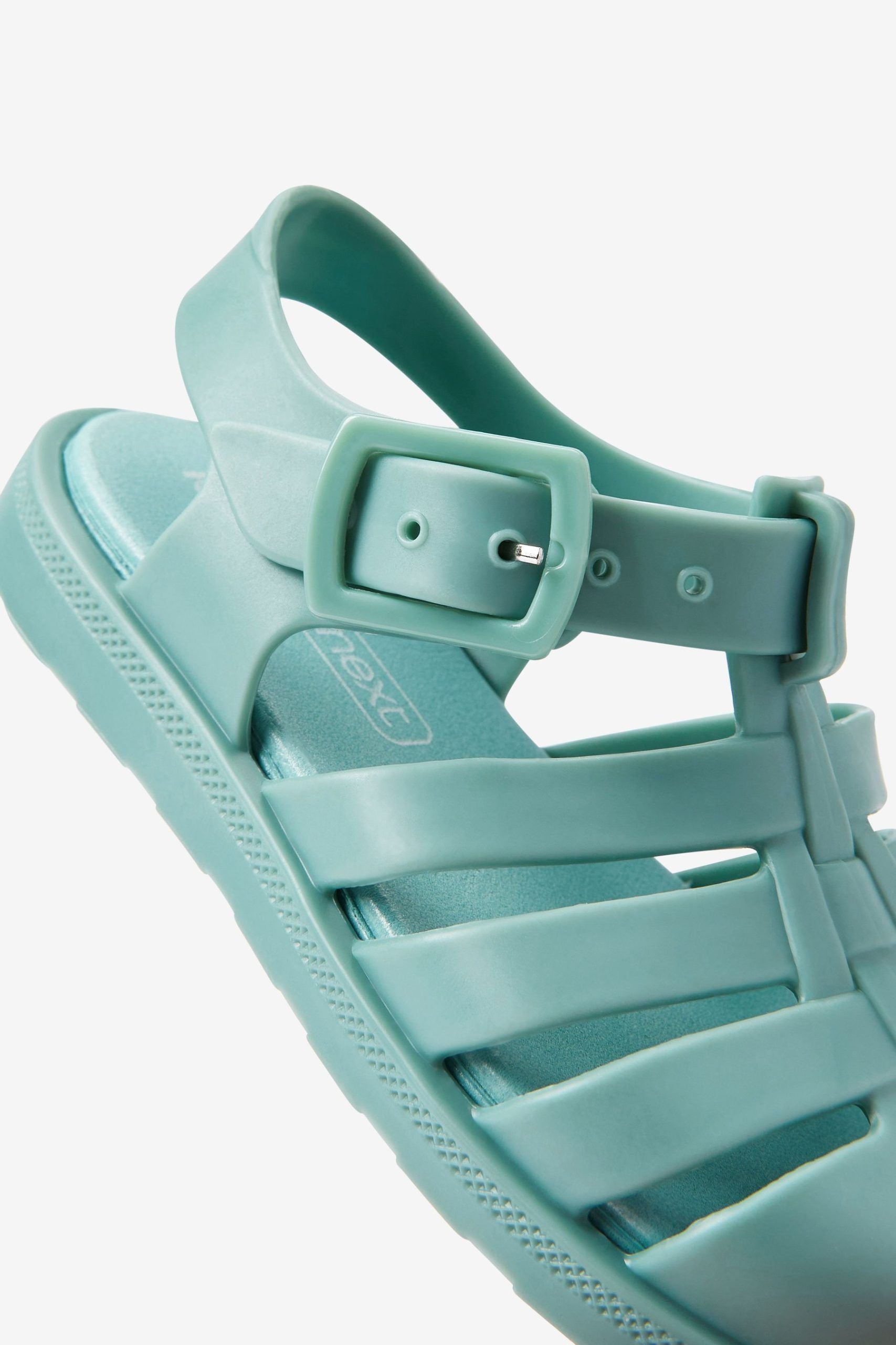 Next - Kız ve Erkek Jöle Jelly Nane Yeşili Sandalet - 28-Dinossi