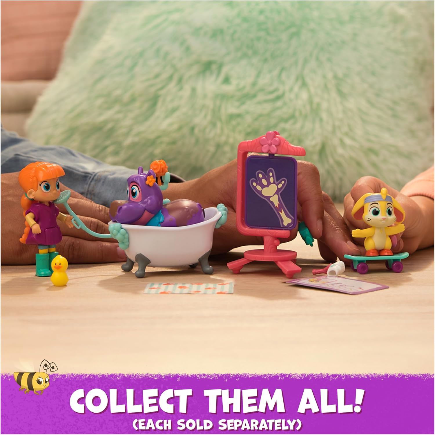 Dinossi - Вида Ветеринар, Фигурки действия Вида и Зиг Заг