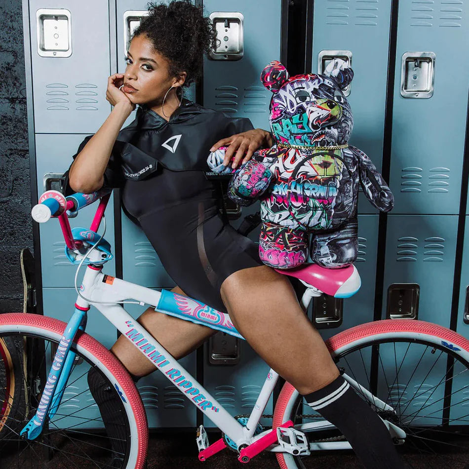 Sprayground - Разделенный Кибершарк Медвежонок Para Рюкзак Teddy