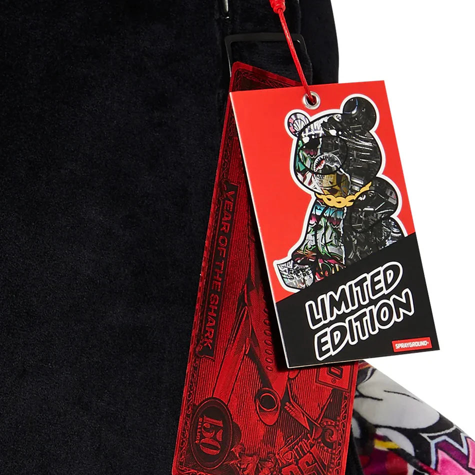 Sprayground - Разделенный Кибершарк Медвежонок Para Рюкзак Teddy