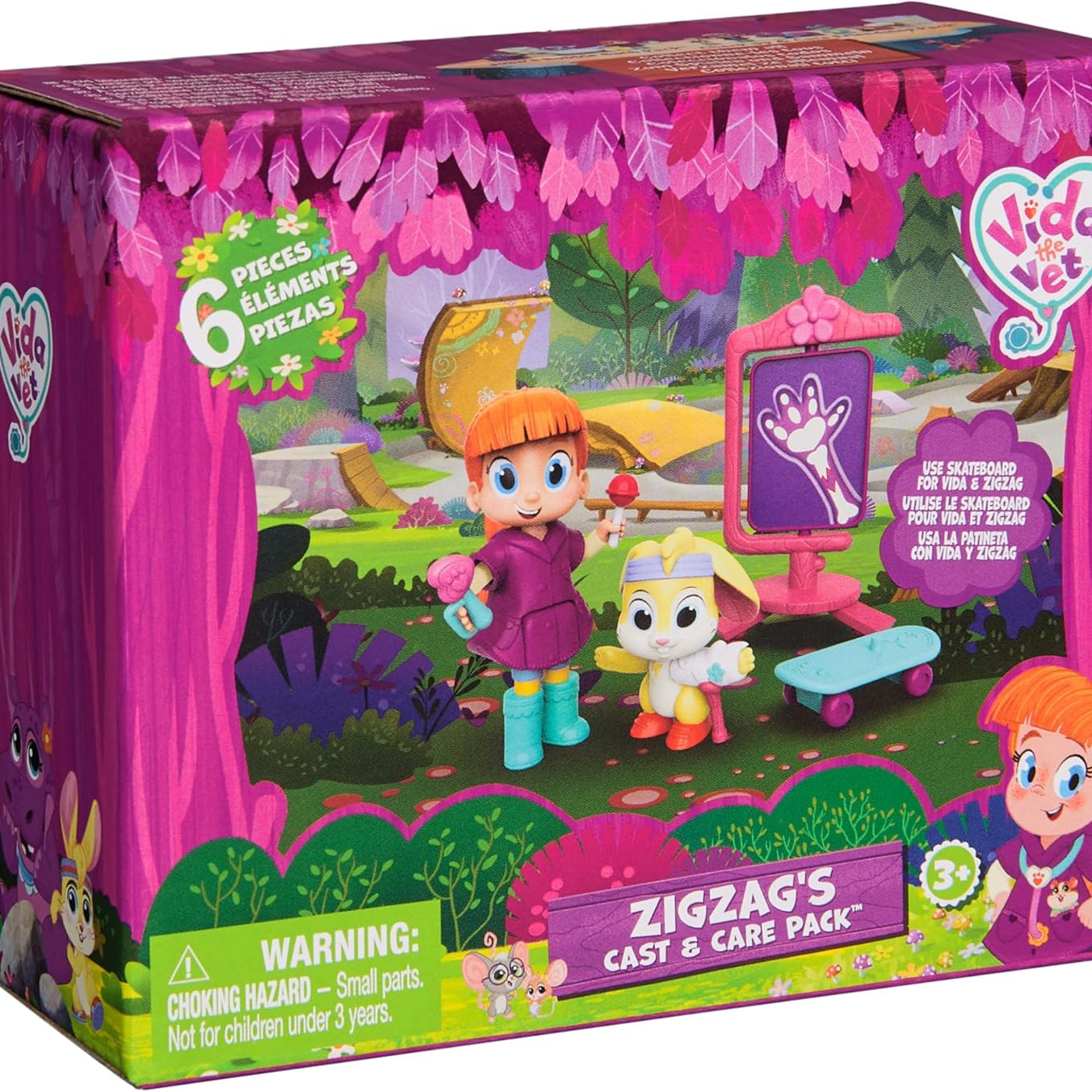 Dinossi - Вида Ветеринар, Фигурки действия Вида и Зиг Заг