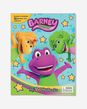 Phidal - Mattel Barney Книга с заданиями и историями на английском языке