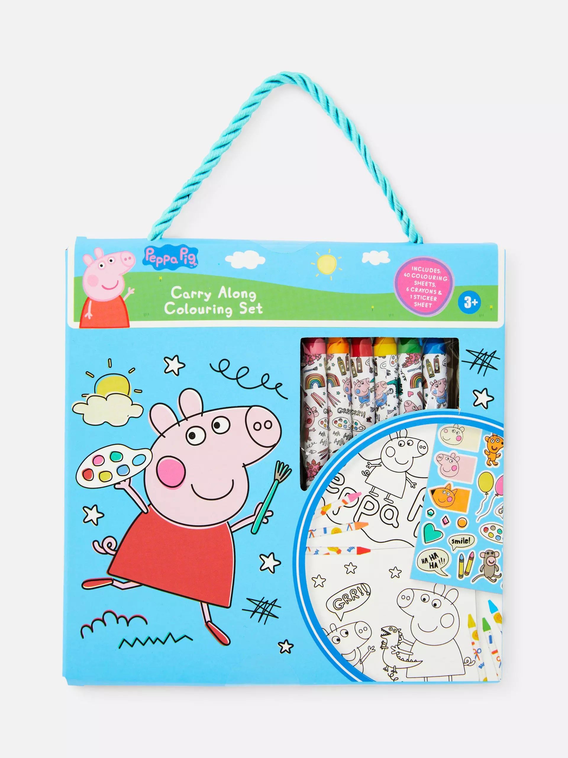 Dinossi - Peppa Domuz Boyama Seti-Dinossi