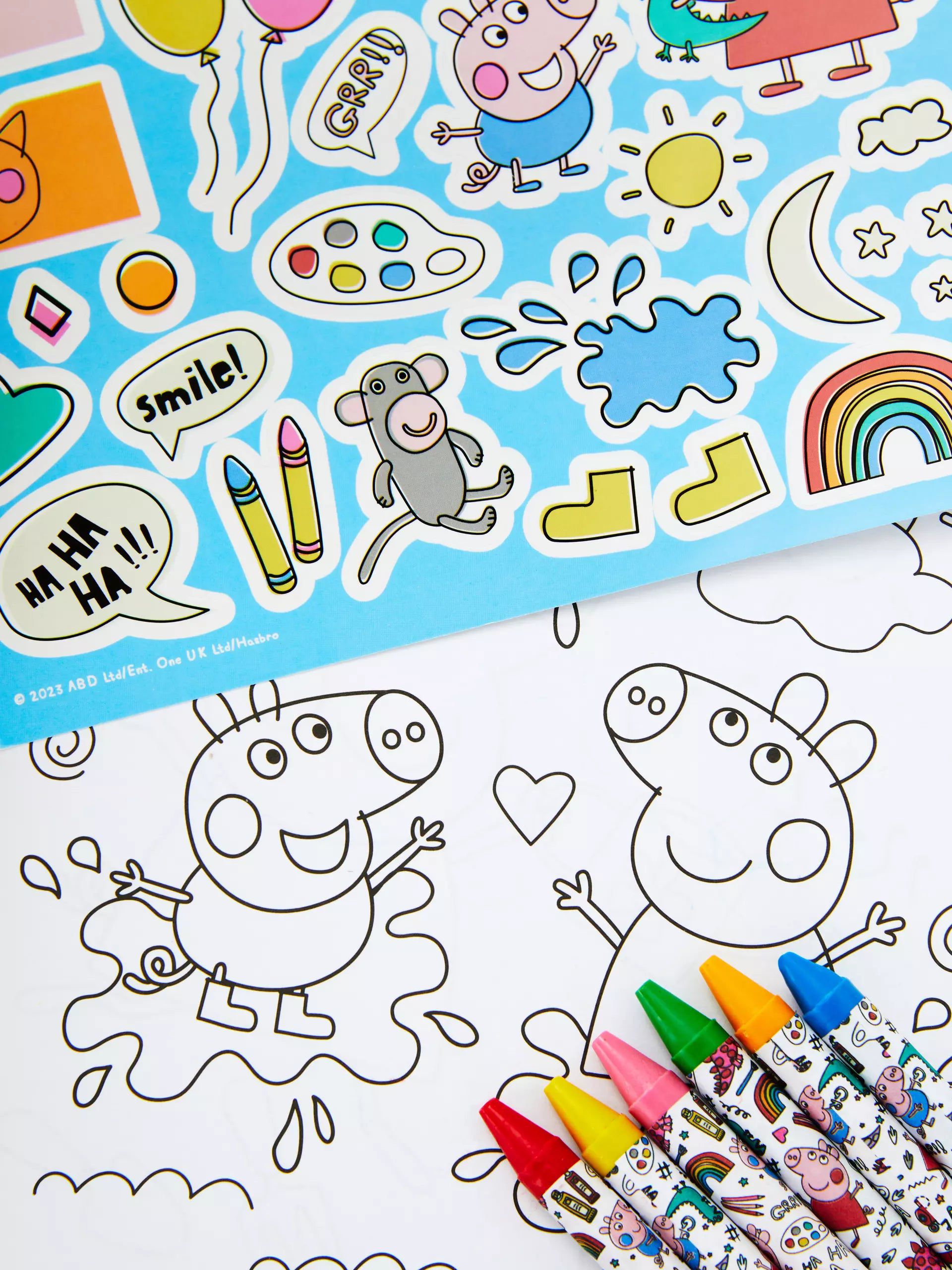 Dinossi - Peppa Domuz Boyama Seti-Dinossi