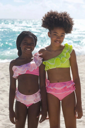 Nessi Byrd Girls Aurelia Bikini in Yellow