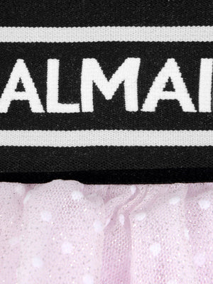 Balmain Balmain Girls Spotted Tulle Skirt
