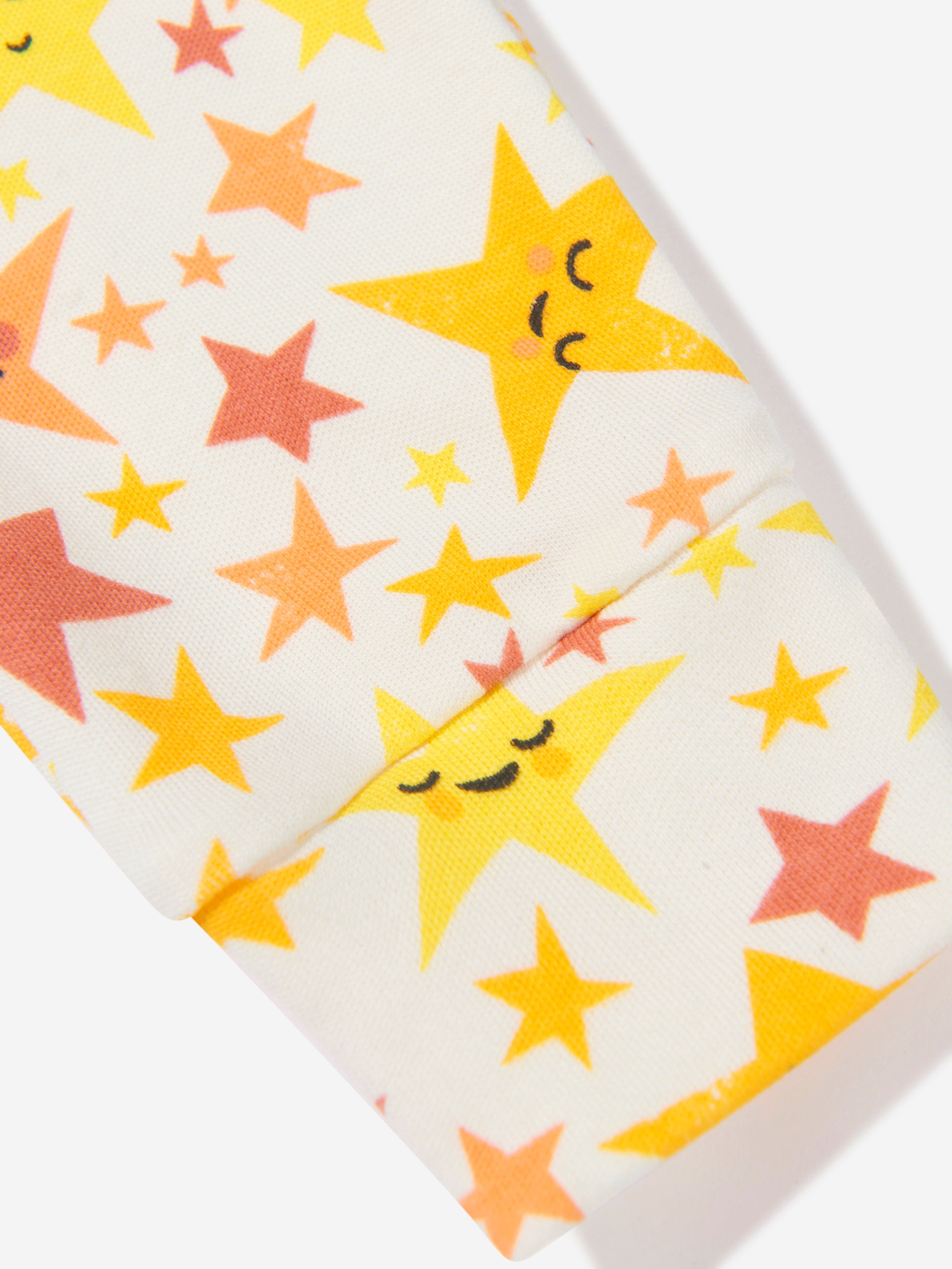 The Bonnie Mob Kids Organic Cotton Lachlan Harem Trousers in Yellow