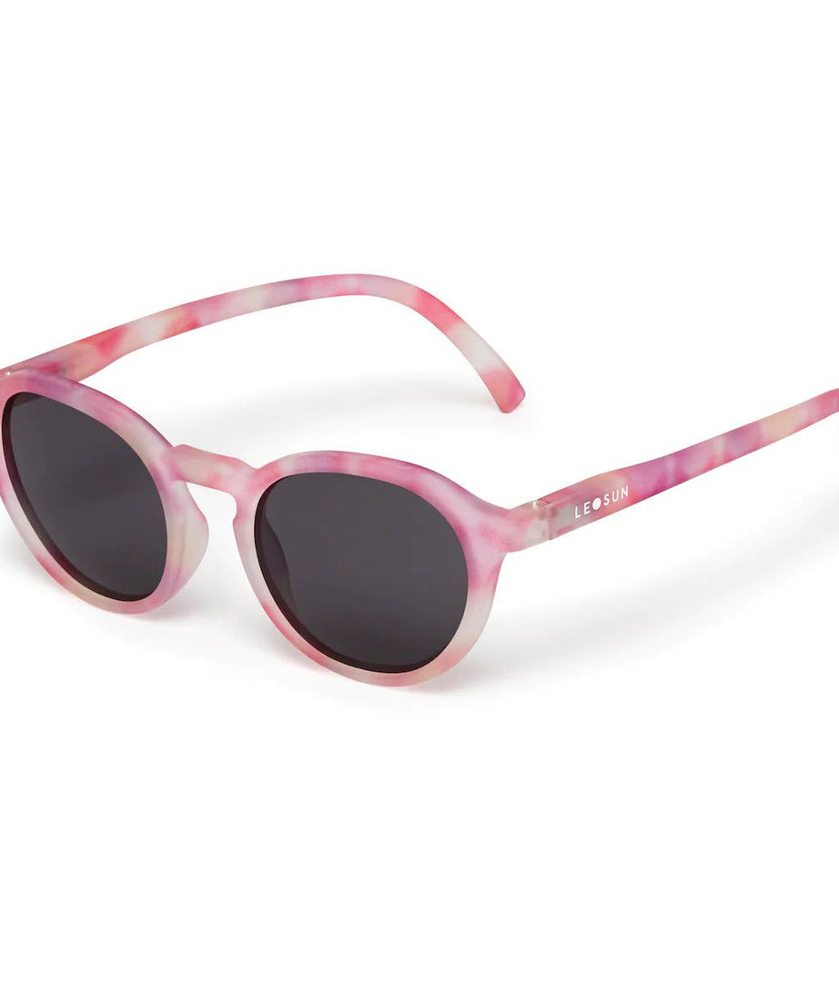 Leosun - Pembe Gökkuşağı Polarize UV400 Çocuk Güneş Gözlüğü 5-12 Yaş-Dinossi