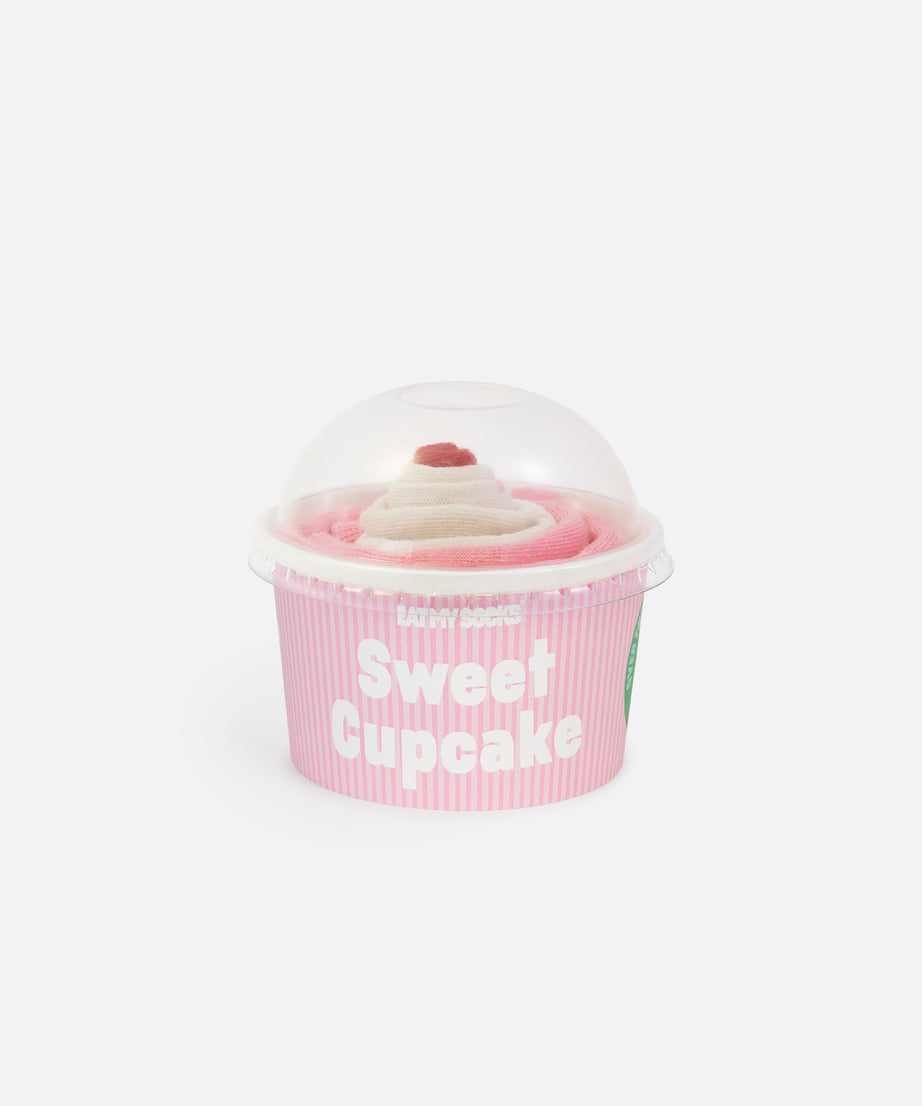 Eat My Socks - Yetişkin Çilekli Cupcake Çorap-Dinossi