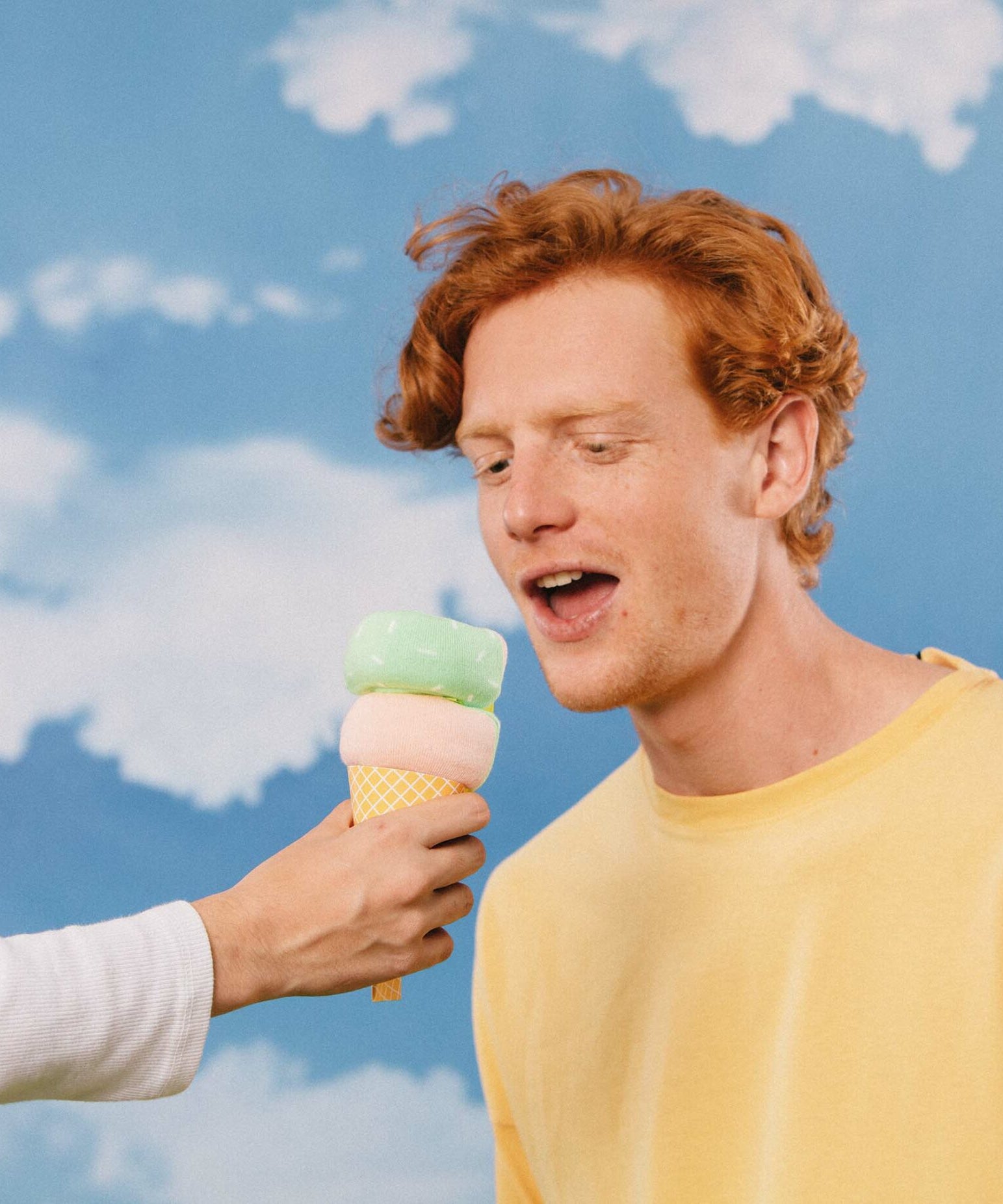 Eat My Socks - Yetişkin Tatlı Dondurma Çorap-Dinossi