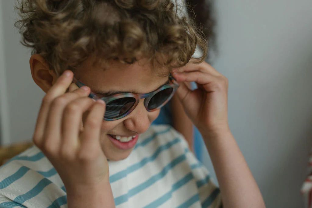 Leosun - Soft Gökkuşağı Polarize UV400 Çocuk Güneş Gözlüğü 5-12 Yaş-Dinossi