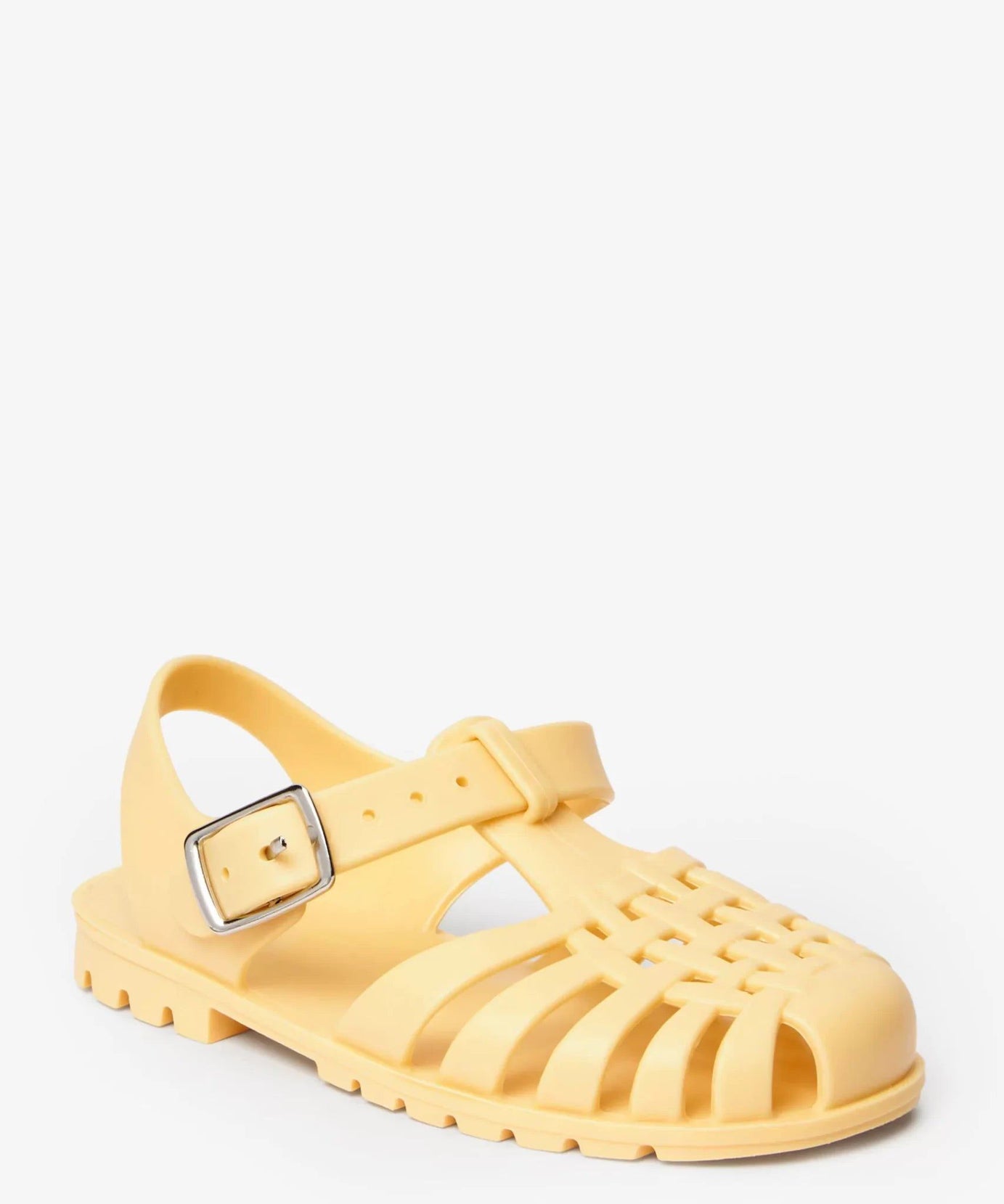 Next - Kız ve Erkek Çocuk Jöle Jelly Açık Sarı Sandalet - 30.5-Dinossi