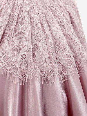 Maison Ava Girls Occasion Dress in Pink