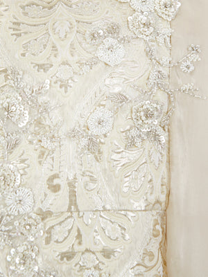 Maison Ava Girls Phoebe Occasion Dress in Gold