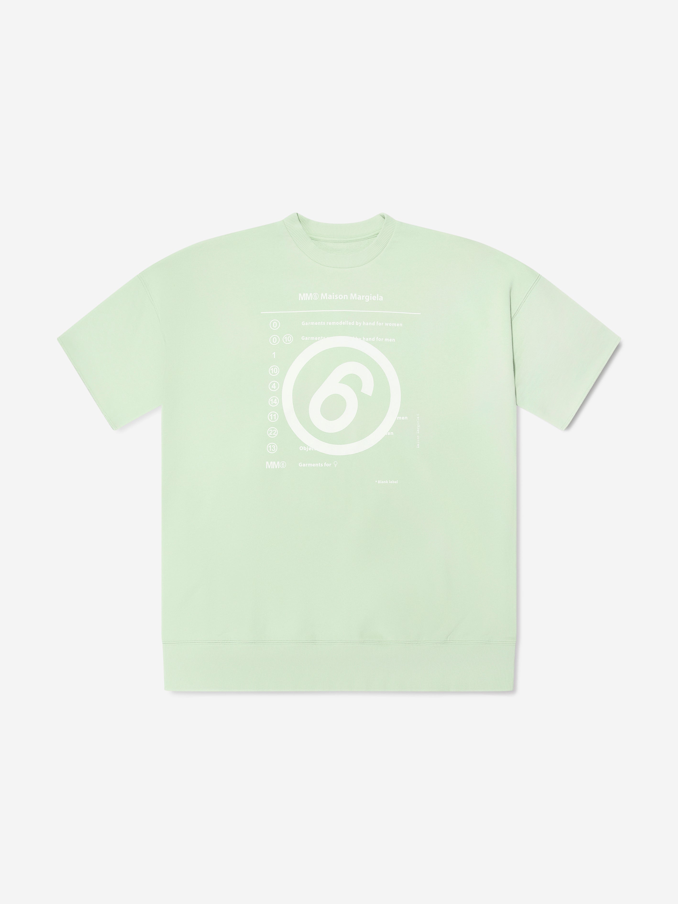 MM6 Maison Margiela Girls Logo Sweater Dress in Green