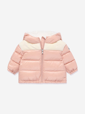 Moncler Enfant Baby Girls Down Padded Lakisha Jacket in Pink