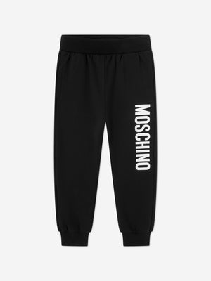 Moschino Kids Logo Tracksuit in Black
