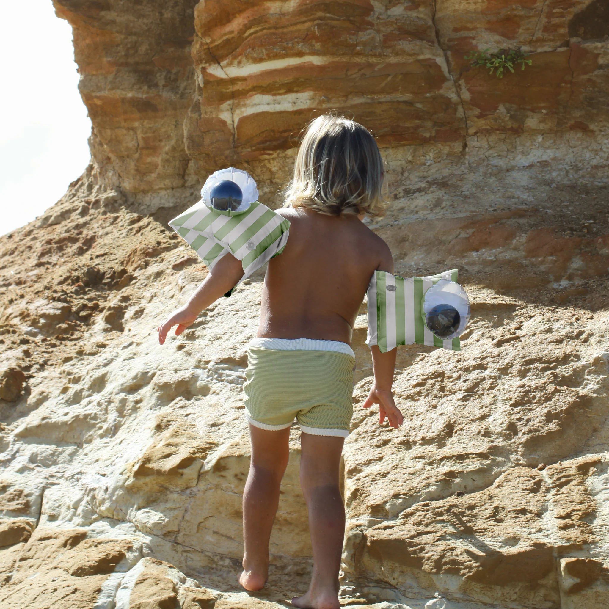 Sunnylife - Buddy Float Çocuk Yüzme Kolluğu-Dinossi