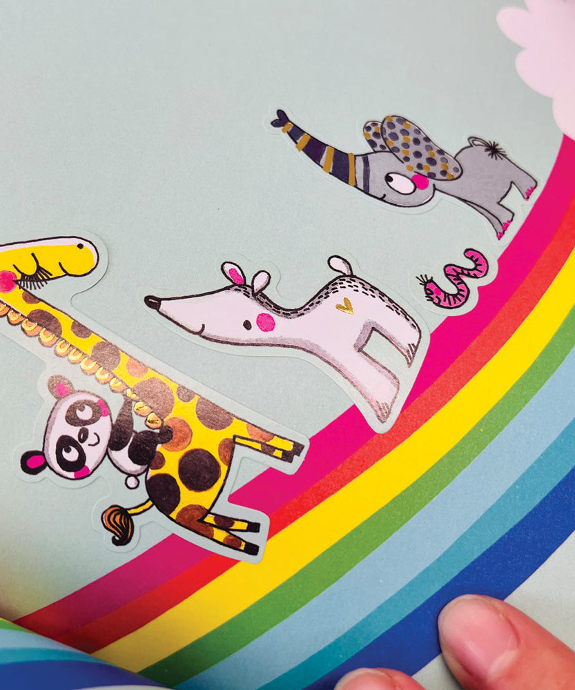 Rachel Ellen - Книга для раскрашивания и занятий Love Our Planet с наклейками