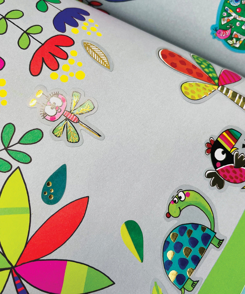 Rachel Ellen - Книга для раскрашивания и занятий Love Our Planet с наклейками