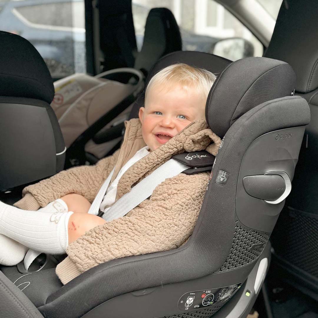 CYBEX Sirona G i-Size Plus Car Seat - Almond Beige-Car Seats-Almond Beige- | Natural Baby Shower