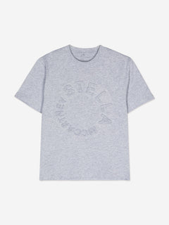 Stella McCartney Boys Circle Logo T-Shirt in Grey