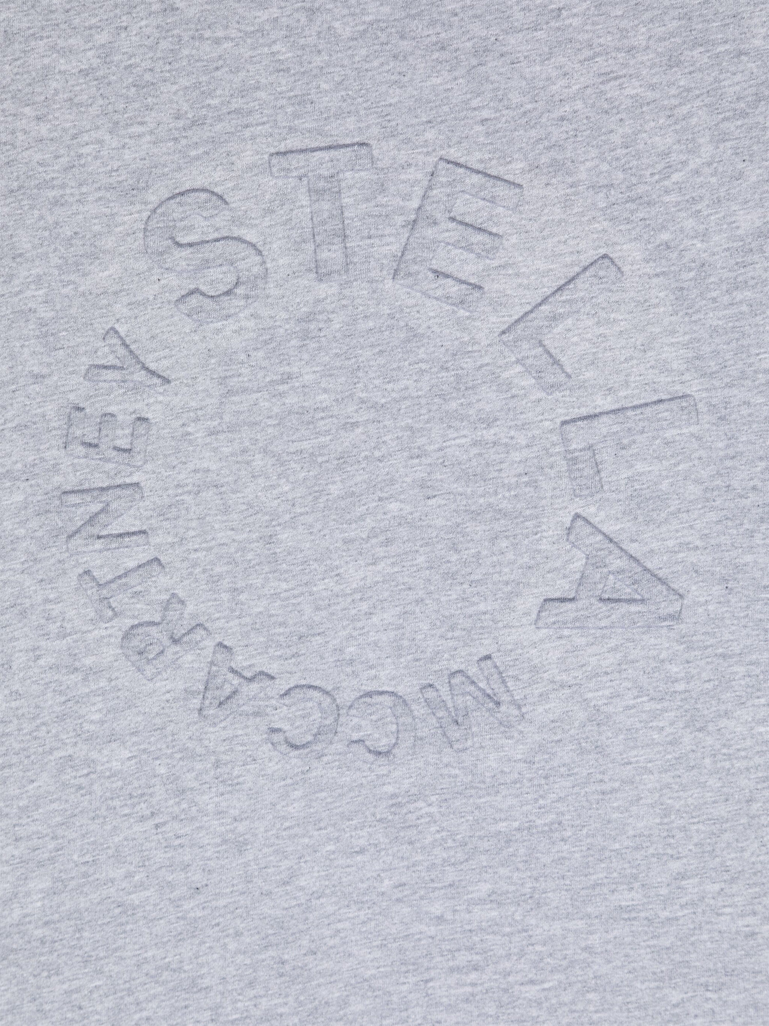 Stella McCartney Boys Circle Logo T-Shirt in Grey