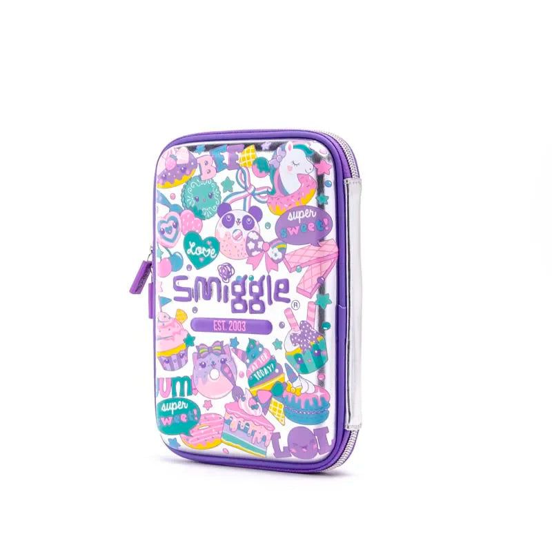 Smiggle - Super Sweet Hardtop Kalem Kutusu-Dinossi