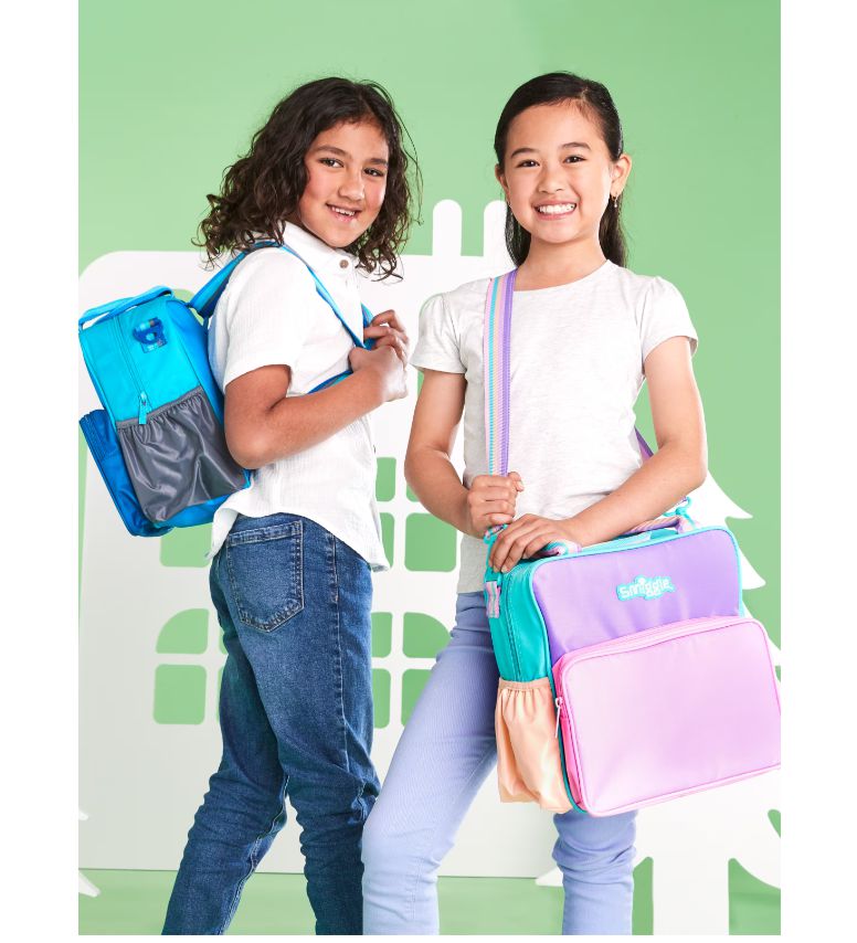 Smiggle - 3ü 1 Arada Beslenme, Gezi ve Sırt Çantası-Dinossi