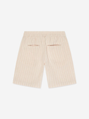 Trussardi Boys Vaplit Bermuda Shorts in Beige