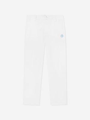 Trussardi Boys Tofinuo Logo Trousers in White