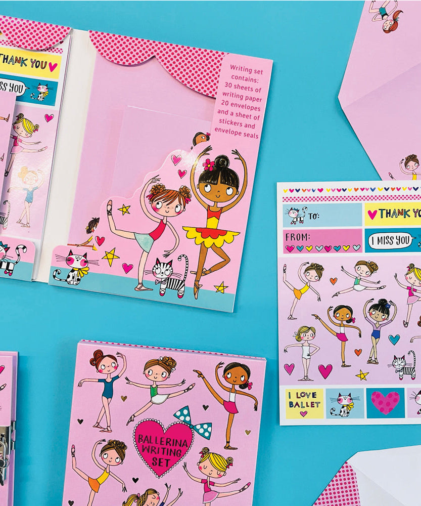 Rachel Ellen - Набор для написания писем Балерина