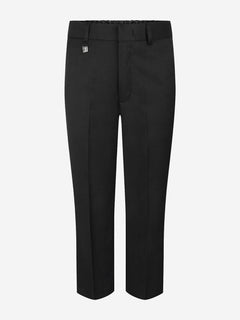 Zeco Boys School Waist Adjuster Trousers in Black