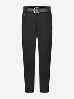 Zeco Boys School Senior Standard Fit Trousers - Regular Leg in Black