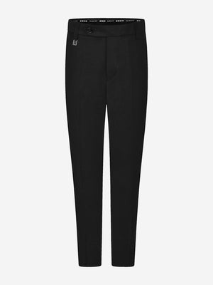 Zeco Boys School Slim Fit Long Leg Trousers in Black