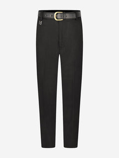 Zeco Boys School Senior Standard Fit Trousers - Long Leg in Black