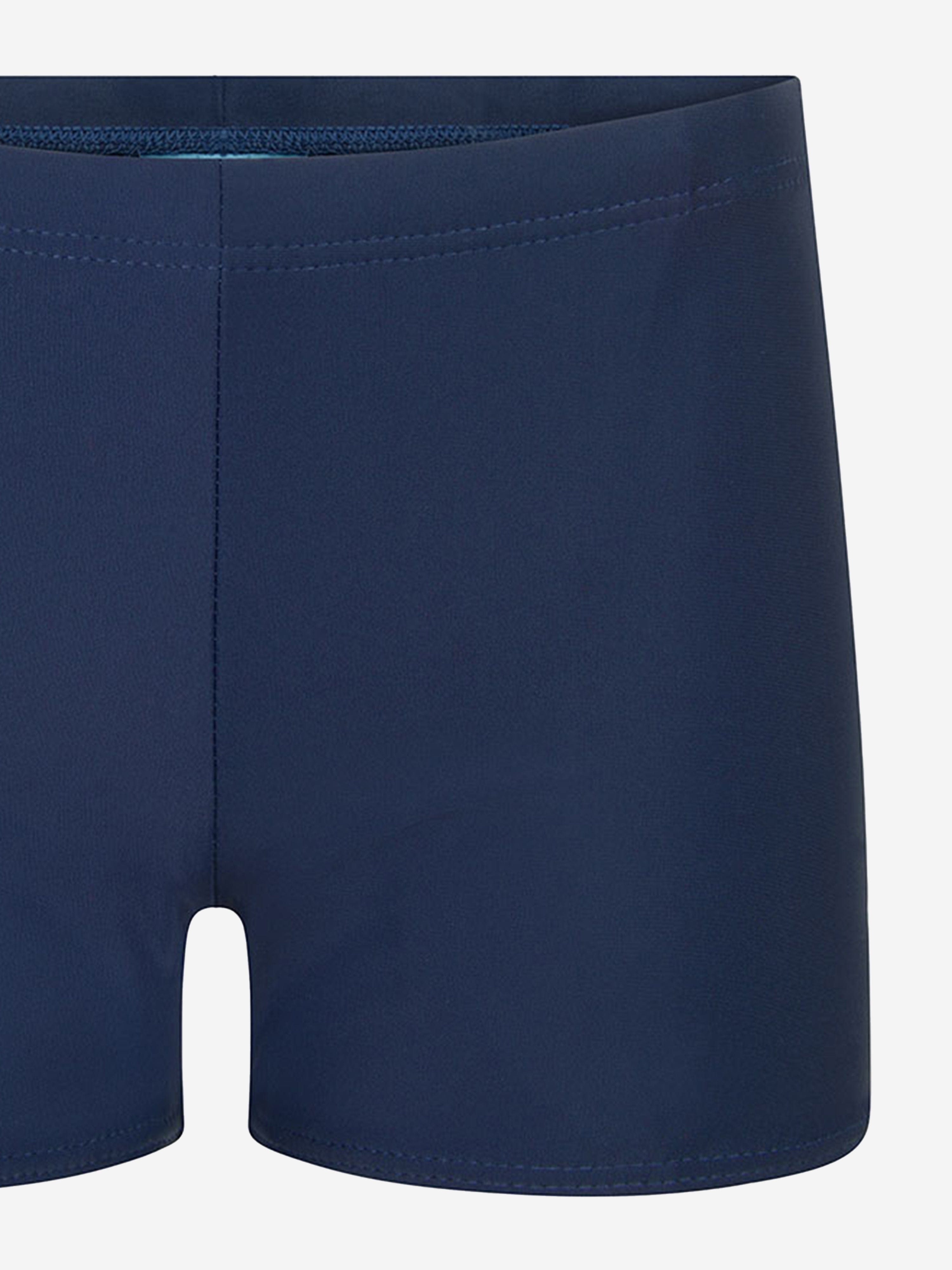 Zeco Boys School Elastane Swimming Shorts in Navy