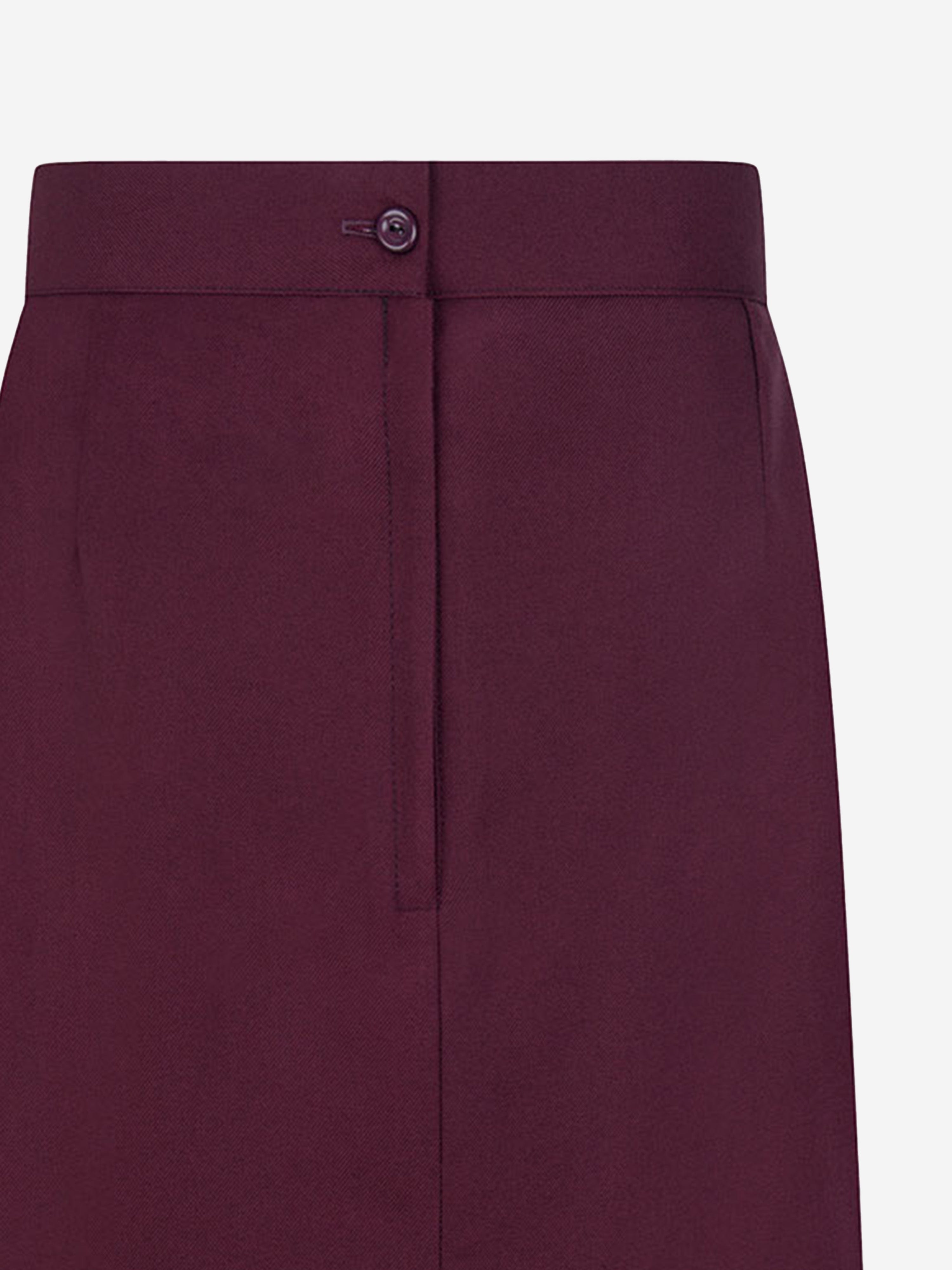 Zeco Girls School Pencil Skirt in Maroon