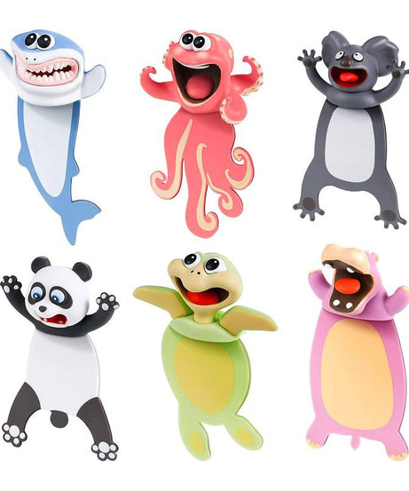 Dinossi - Sevimli Korkunç Kitap Ayracı Ahtapot-Dinossi