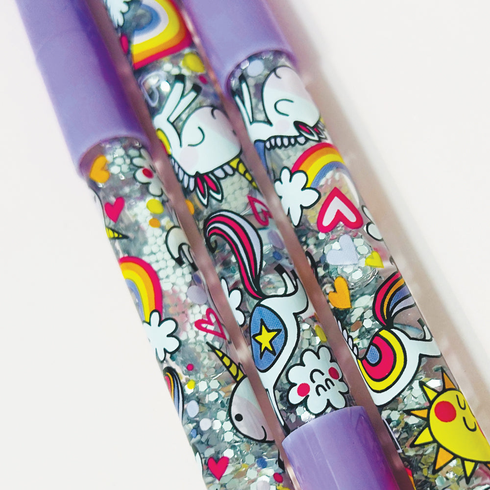 Rachel Ellen - Блестящий карандаш фиолетовый Единорог