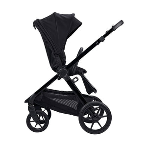 Bababing Raffi MKII Pushchair & Carrycot - Satin Black-Stroller Bundles-Satin Black- | Natural Baby Shower