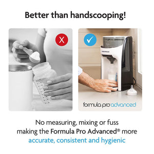 Baby Brezza Formula Pro Advanced - Black & White-Bottle Prep Machines-Black & White- | Natural Baby Shower